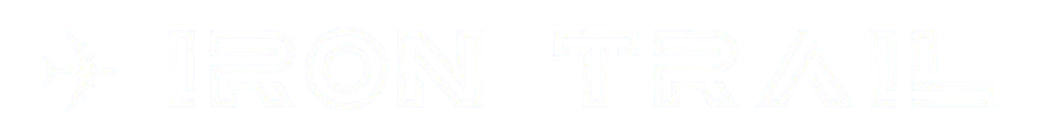 Iron trail freight White Logo